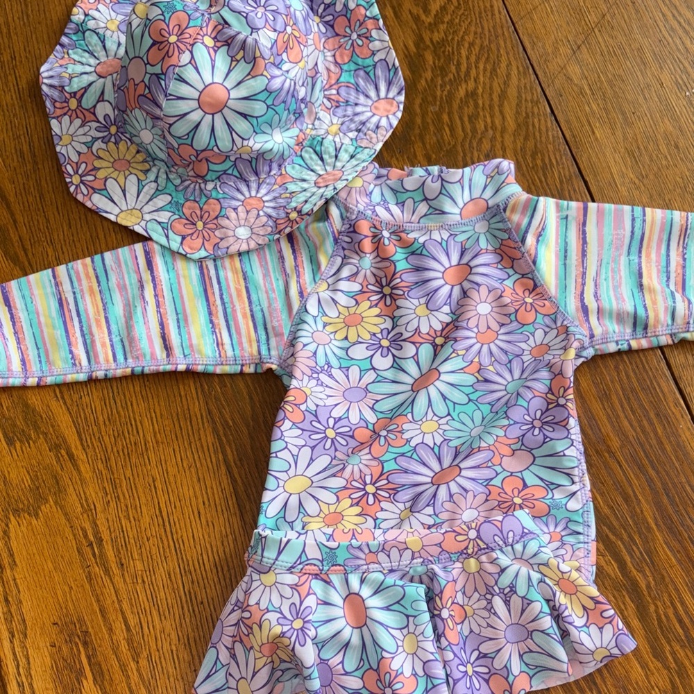 UV Skinz 2T Three-Piece Swim Set